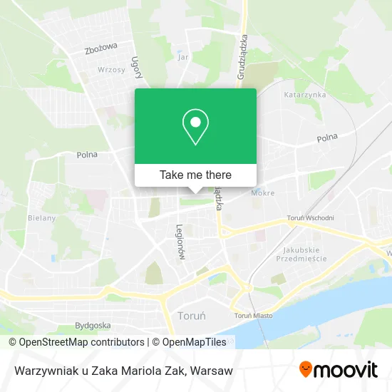 Warzywniak u Zaka Mariola Zak map