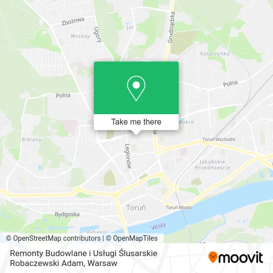 Remonty Budowlane i Usługi Ślusarskie Robaczewski Adam map