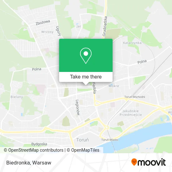 Biedronka map