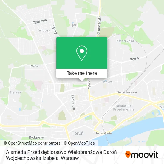 Alameda Przedsiębiorstwo Wielobranżowe Daroń Wojciechowska Izabela map