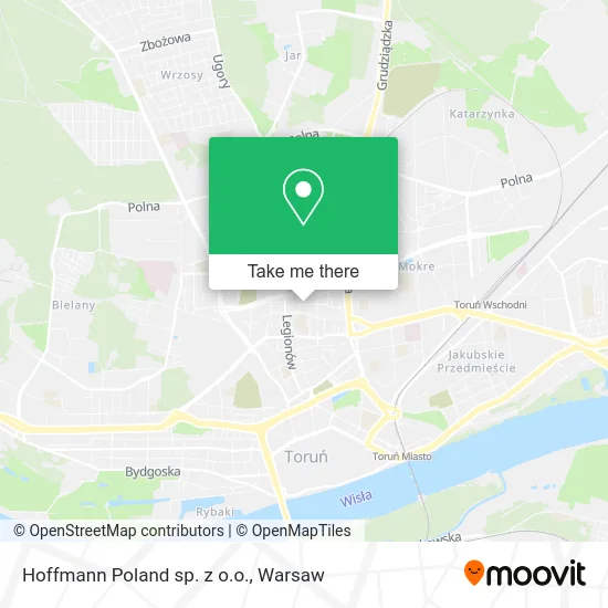 Hoffmann Poland sp. z o.o. map
