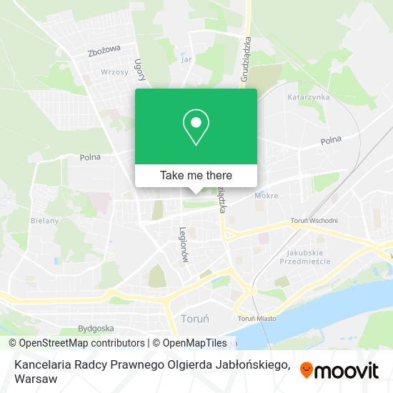 Kancelaria Radcy Prawnego Olgierda Jabłońskiego map