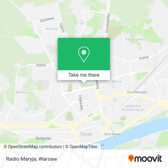 Radio Maryja map