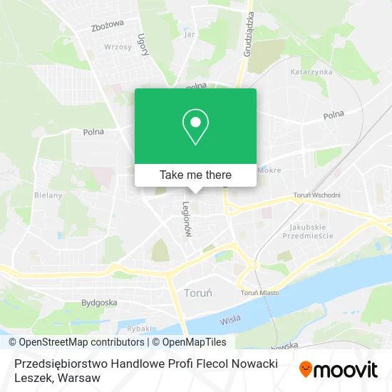 Przedsiębiorstwo Handlowe Profi Flecol Nowacki Leszek map