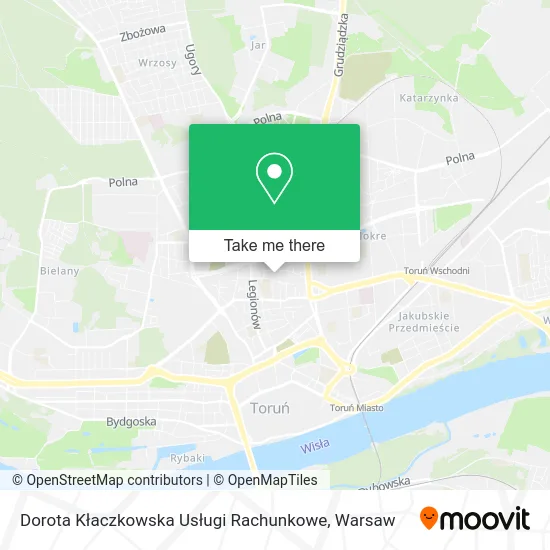 Dorota Kłaczkowska Usługi Rachunkowe map