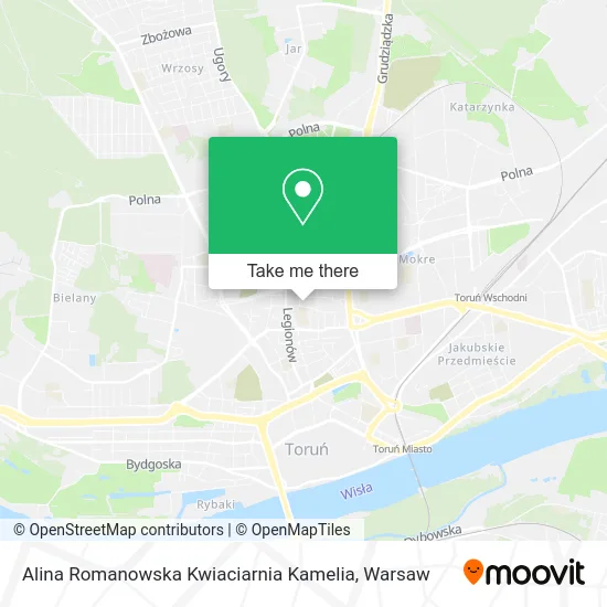 Alina Romanowska Kwiaciarnia Kamelia map