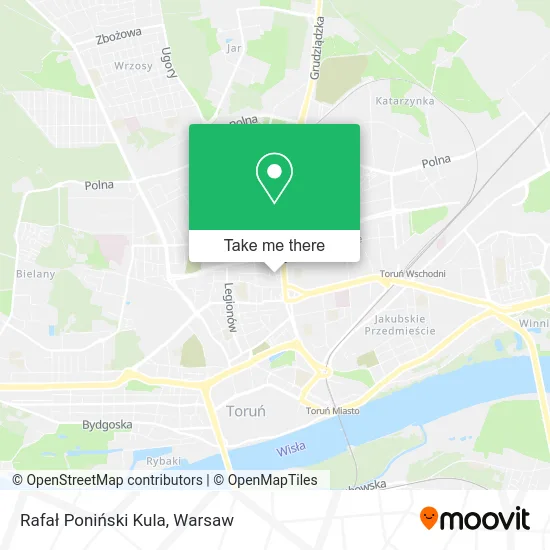 Rafał Poniński Kula map