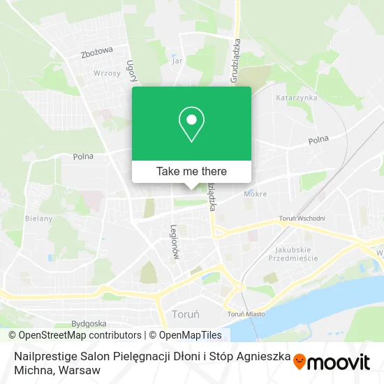 Nailprestige Salon Pielęgnacji Dłoni i Stóp Agnieszka Michna map