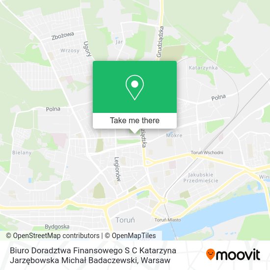 Biuro Doradztwa Finansowego S C Katarzyna Jarzębowska Michał Badaczewski map