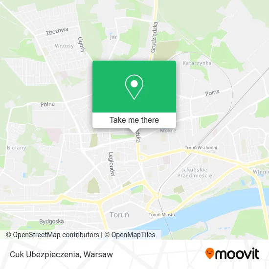 Карта Cuk Ubezpieczenia