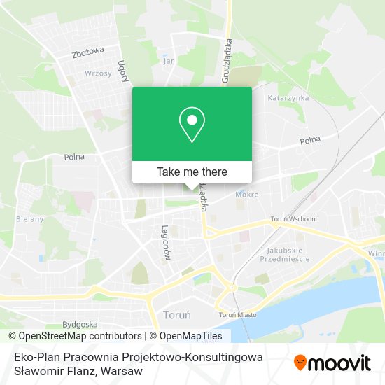 Eko-Plan Pracownia Projektowo-Konsultingowa Sławomir Flanz map