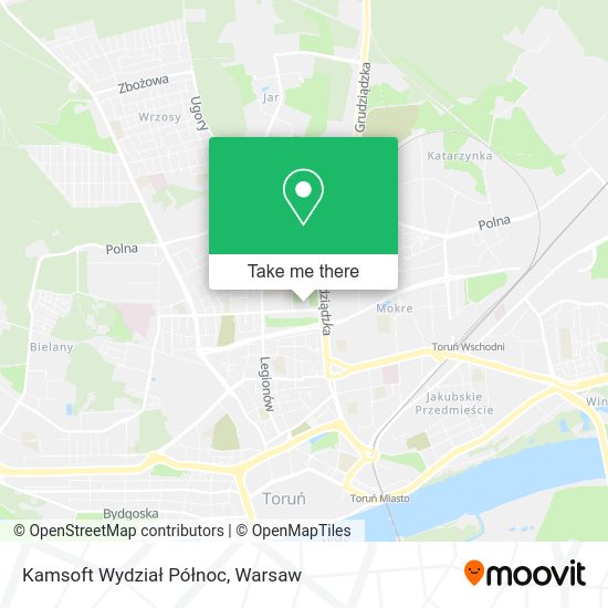 Kamsoft Wydział Północ map