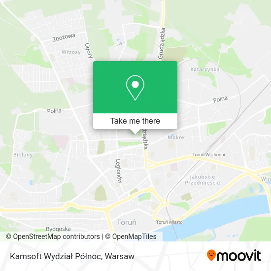 Kamsoft Wydział Północ map