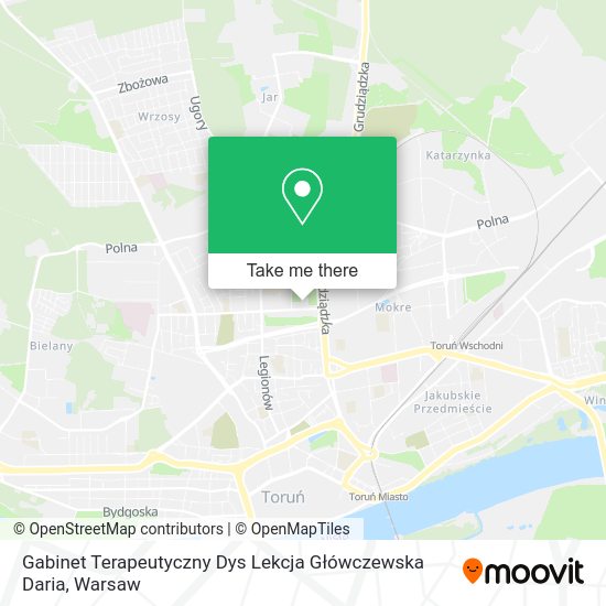 Карта Gabinet Terapeutyczny Dys Lekcja Główczewska Daria