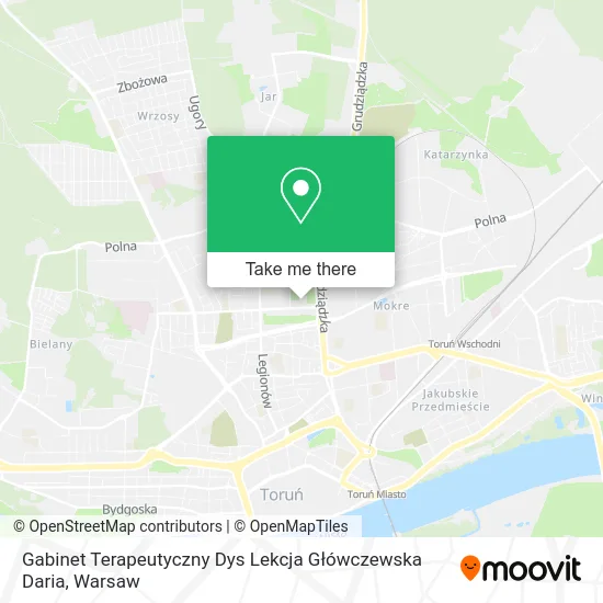 Gabinet Terapeutyczny Dys Lekcja Główczewska Daria map