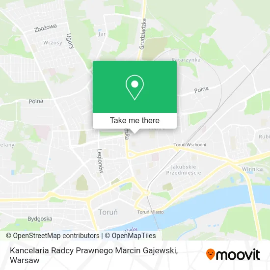 Карта Kancelaria Radcy Prawnego Marcin Gajewski
