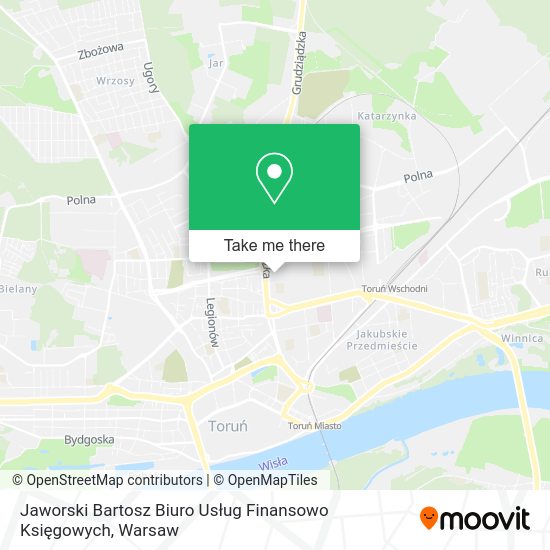 Jaworski Bartosz Biuro Usług Finansowo Księgowych map