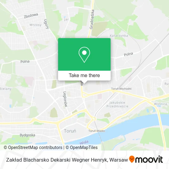 Zakład Blacharsko Dekarski Wegner Henryk map