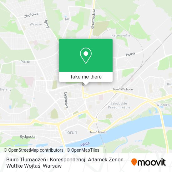 Biuro Tłumaczeń i Korespondencji Adamek Zenon Wuttke Wojtaś map