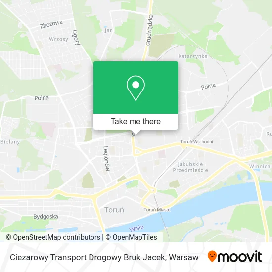Ciezarowy Transport Drogowy Bruk Jacek map