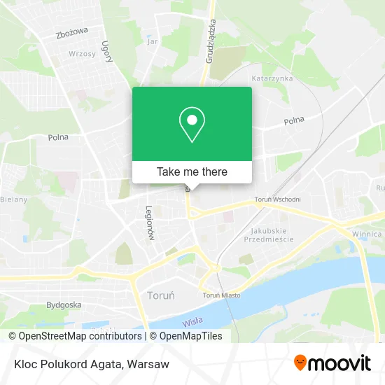 Kloc Polukord Agata map