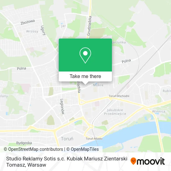 Studio Reklamy Sotis s.c. Kubiak Mariusz Zientarski Tomasz map