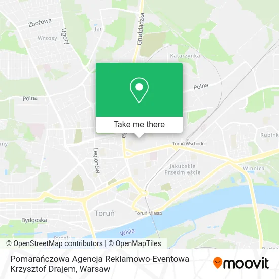 Pomarańczowa Agencja Reklamowo-Eventowa Krzysztof Drajem map