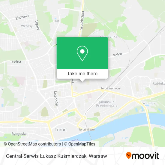 Central-Serwis Łukasz Kuśmierczak map
