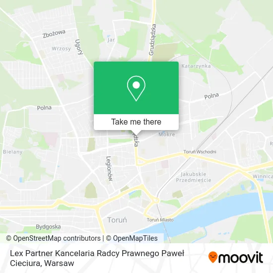 Lex Partner Kancelaria Radcy Prawnego Paweł Cieciura map