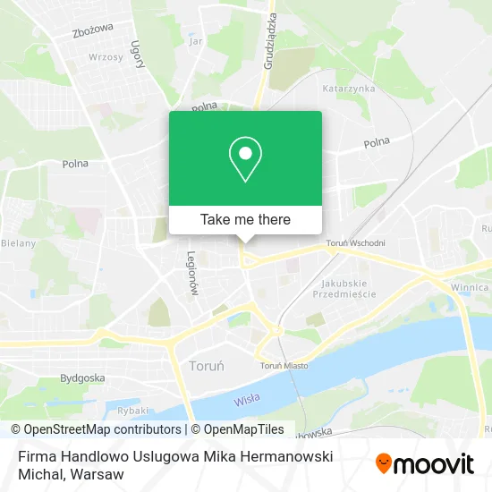 Firma Handlowo Uslugowa Mika Hermanowski Michal map