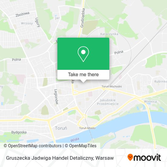 Gruszecka Jadwiga Handel Detaliczny map