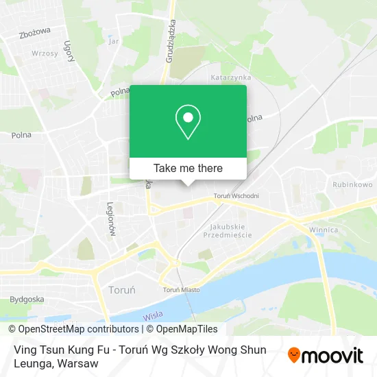 Ving Tsun Kung Fu - Toruń Wg Szkoły Wong Shun Leunga map