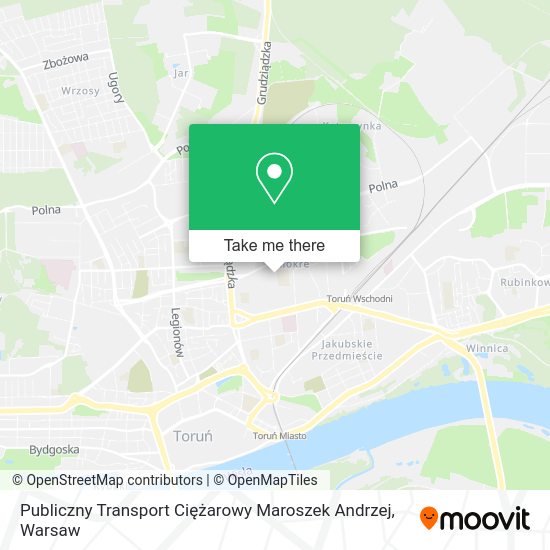 Publiczny Transport Ciężarowy Maroszek Andrzej map