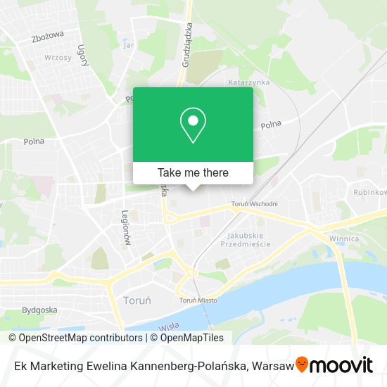 Ek Marketing Ewelina Kannenberg-Polańska map