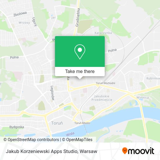 Jakub Korzeniewski Apps Studio map