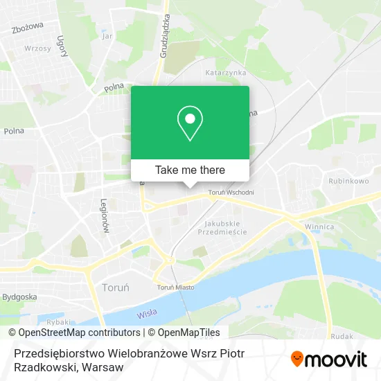 Карта Przedsiębiorstwo Wielobranżowe Wsrz Piotr Rzadkowski