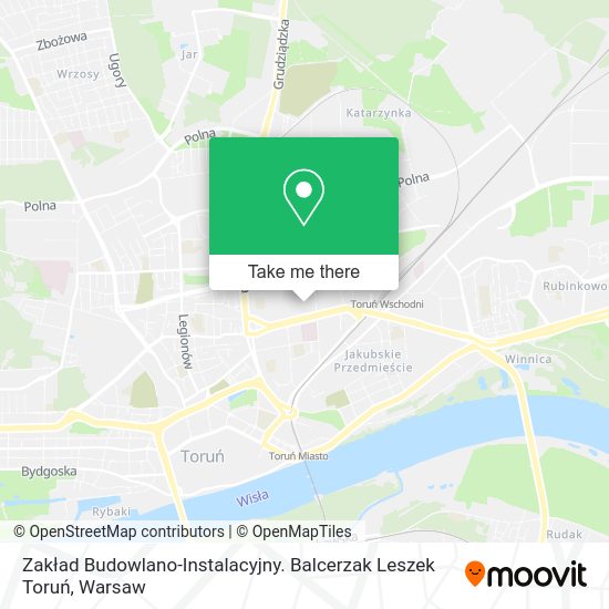 Карта Zakład Budowlano-Instalacyjny. Balcerzak Leszek Toruń