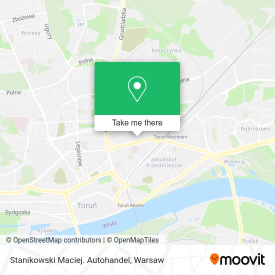 Stanikowski Maciej. Autohandel map