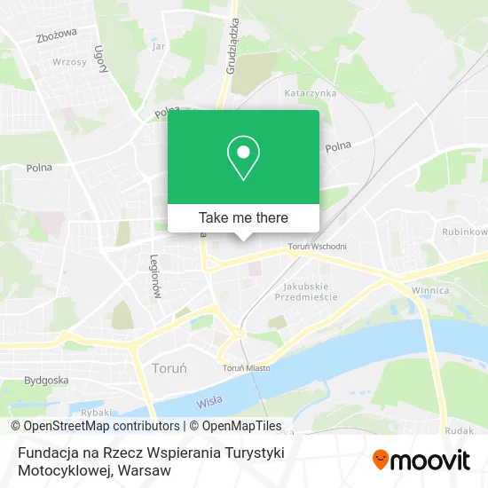 Карта Fundacja na Rzecz Wspierania Turystyki Motocyklowej