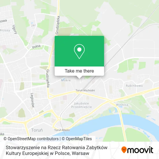 Stowarzyszenie na Rzecz Ratowania Zabytków Kultury Europejskiej w Polsce map