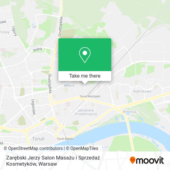 Zarębski Jerzy Salon Masażu i Sprzedaż Kosmetyków map