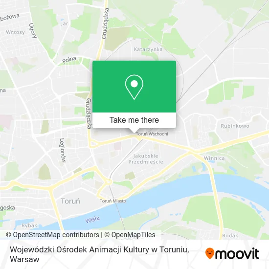 Карта Wojewódzki Ośrodek Animacji Kultury w Toruniu