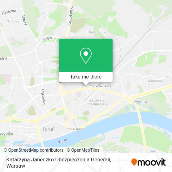 Katarzyna Janeczko Ubezpieczenia Generali map