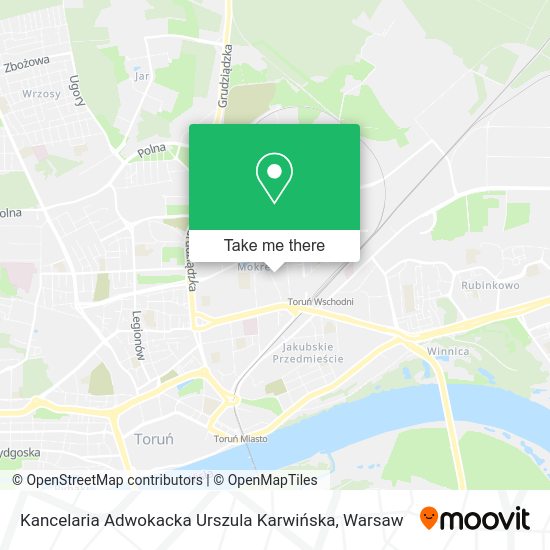 Kancelaria Adwokacka Urszula Karwińska map