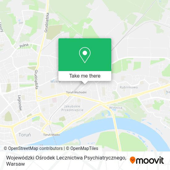 Карта Wojewódzki Ośrodek Lecznictwa Psychiatrycznego