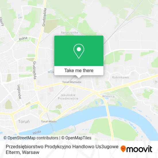 Карта Przedsiębiorstwo Prodykcyjno Handlowo Us3ugowe Elterm