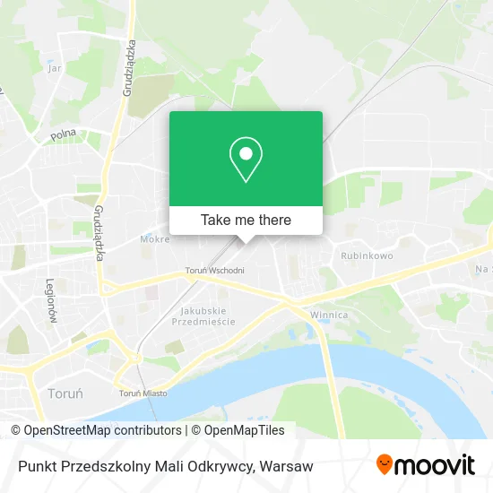 Punkt Przedszkolny Mali Odkrywcy map