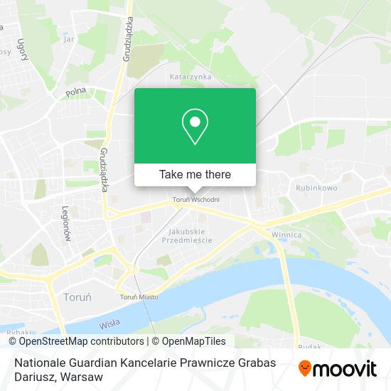 Nationale Guardian Kancelarie Prawnicze Grabas Dariusz map