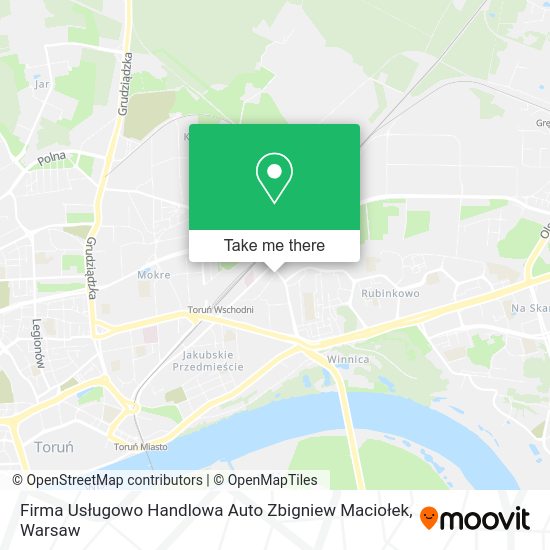 Firma Usługowo Handlowa Auto Zbigniew Maciołek map