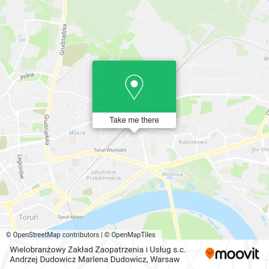 Wielobranżowy Zakład Zaopatrzenia i Usług s.c. Andrzej Dudowicz Marlena Dudowicz map